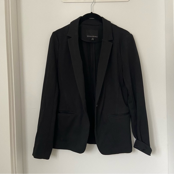 Banana Republic blazer Black Size 2 - Picture 1 of 4